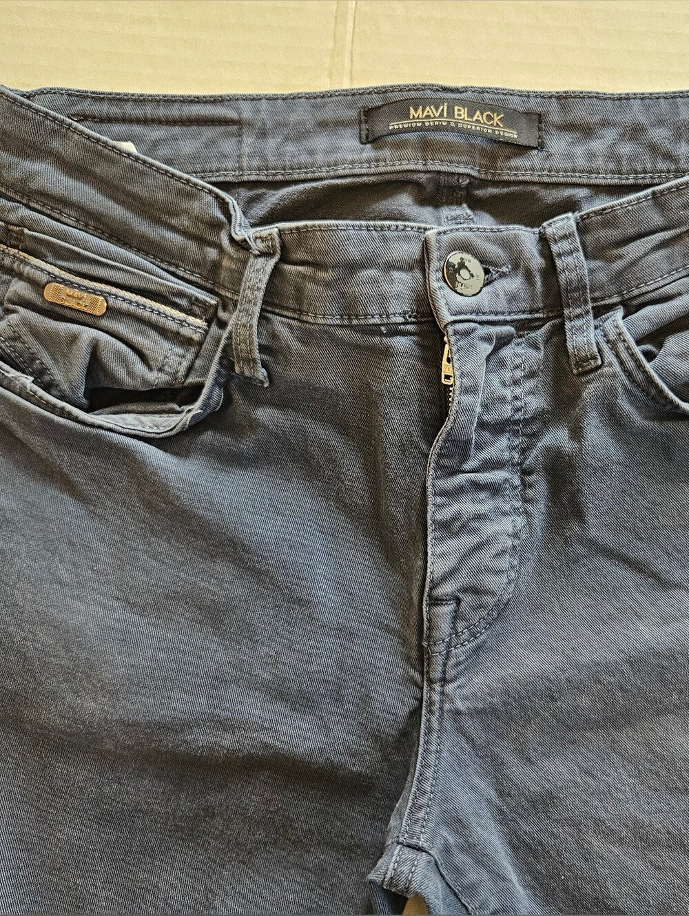 Mavi Jake Men’s Slim Leg Stretch Jeans Dark Wash 31x32